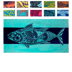 Adorable Turtle Beach Towel: Quick-Drying, Sand-Free, Super Absorbent Color-6 Beachwear Australia