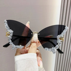 Butterfly Sunglasses 8-Black Beachwear Australia