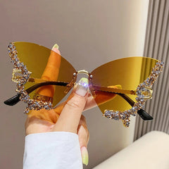 Butterfly Sunglasses 2-Gradient Yellow Beachwear Australia