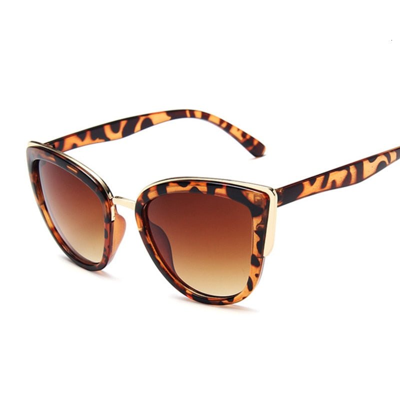 Cat Eye Sunglasses Polarised Brown Beachwear Australia