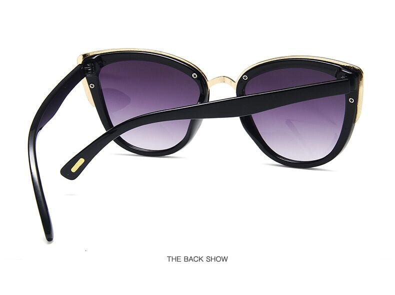 Cat Eye Sunglasses Polarised Brown Beachwear Australia