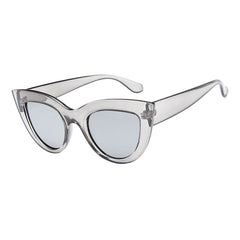 RetroGaze 2023: Vintage Vibes Cat Eye Sunnies Silver Beachwear Australia