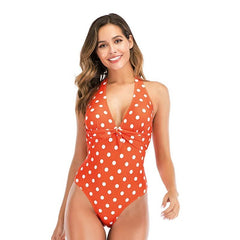 Stylish Cross-Plunging One-Piece Bodysuit 1 Beachwear Australia