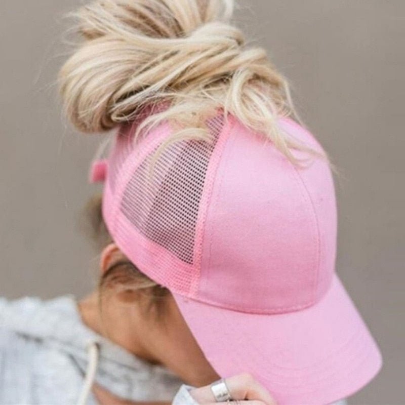 Summer Breeze Ponytail Summer Cap A Pink Beachwear Australia