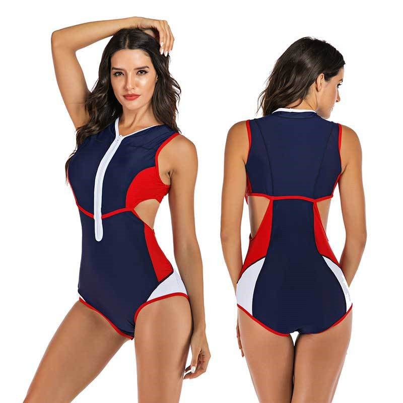 Summer Splash One-Piece Sleeveless Women's Swimsuit E Beachwear Australia