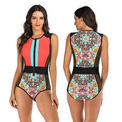 Summer Splash One-Piece Sleeveless Women's Swimsuit A Beachwear Australia