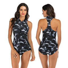 Summer Splash One-Piece Sleeveless Women's Swimsuit H Beachwear Australia