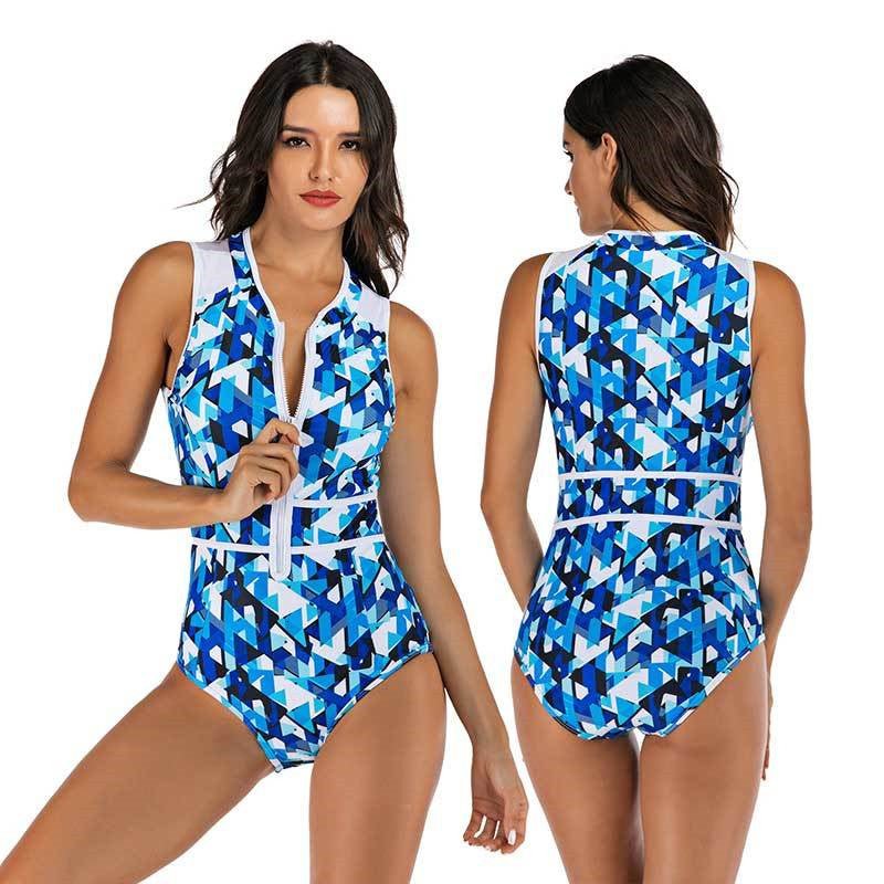 Summer Splash One-Piece Sleeveless Women's Swimsuit A Beachwear Australia