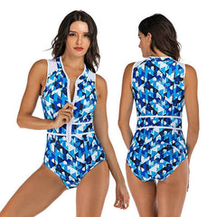 Summer Splash One-Piece Sleeveless Women's Swimsuit A Beachwear Australia