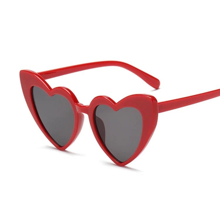 Retro Romance: Fall in Love with Vintage Vibes in Heart-Shaped Sunglasses! - Beachwear Australia