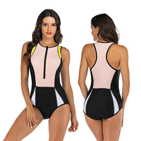 Summer Splash One-Piece Sleeveless Women's Swimsuit C Beachwear Australia